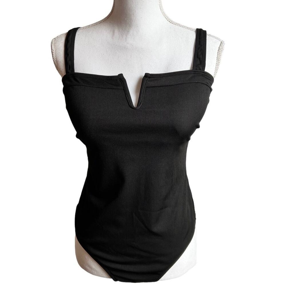ONE PIECE WOMEN BLACK SWIMSUIT SIZE XL BRAND NEW